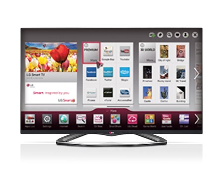 تلویزیون 32 اینچ هوشمند سه بعدی ال جی مدل LA660001